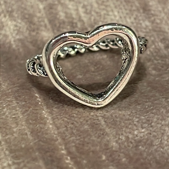 6 for $10 Open Heart Ring 4.25 - Picture 2 of 6